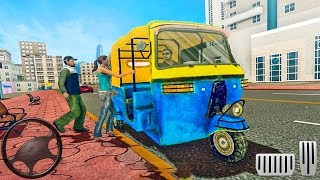 City Tuk Tuk Rickshaw Driver 2019 - Taxi Game! - Android gameplay screenshot 5