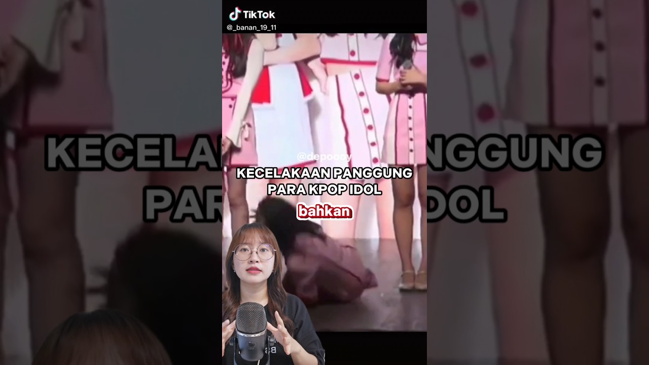 Kecelakaan panggung para kpop idol