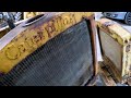 Radiator disassembly, a much-needed step! Caterpillar 1939 D4 4G9986 "Lil Lefty" Episode #73