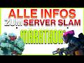 ALLE INFOS zum MARATHON SERVER SLAM!🔥