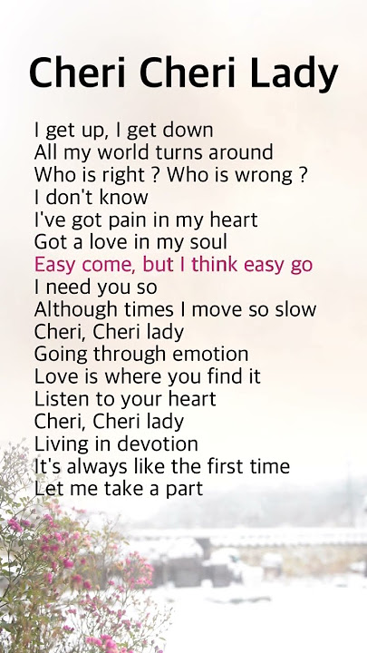 Cheri Cheri Lady | Modern Talking