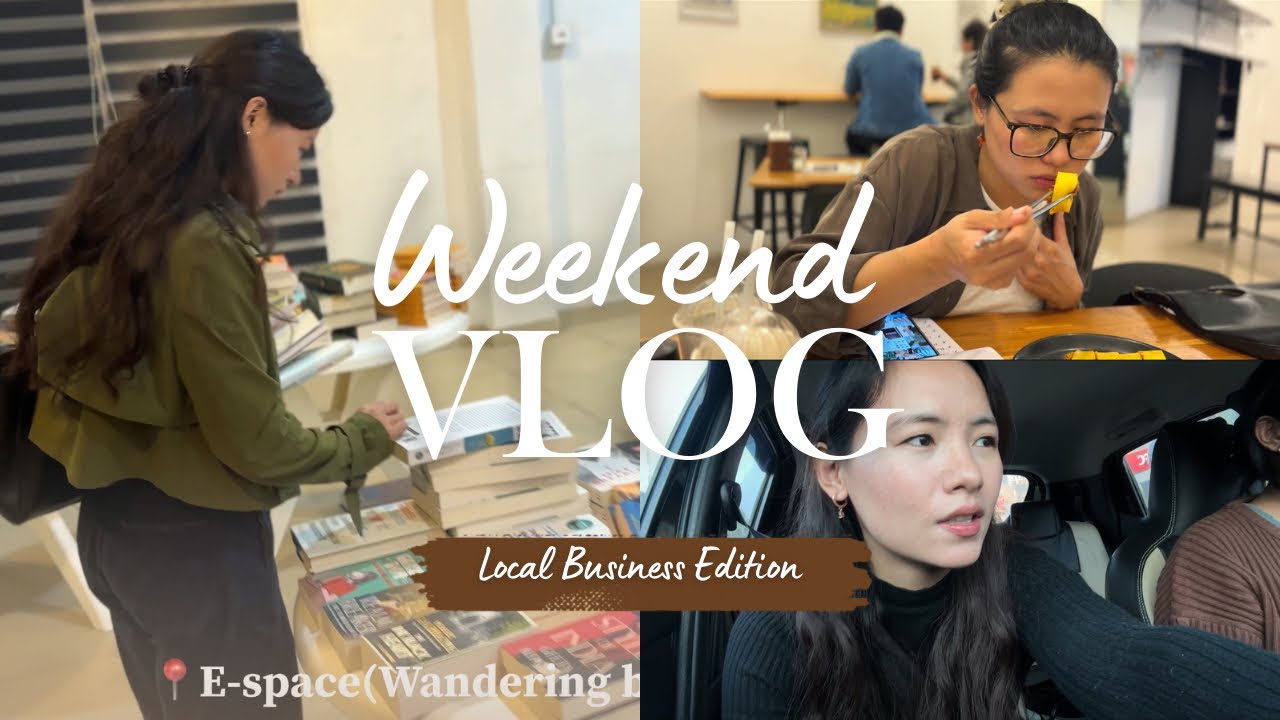 Weekend VLOG ✨Supporting Local Businesses in Nagaland 🛍️