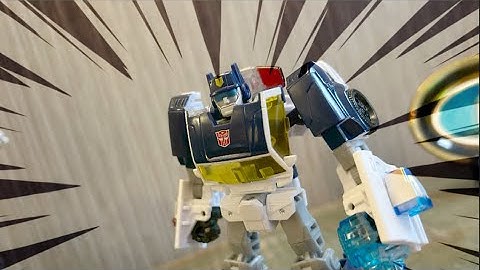 Transformers Legacy United Rescue bots CHASE stop motion