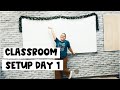 classroom setup day 1! 2020-2021✰