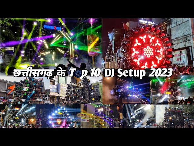 Top 10 DJ In Chhattisgarh 2023 | Top 10 DJ Setup Chhattisgarh 2023 | Hunter Boys DJ Dhumal 2 class=