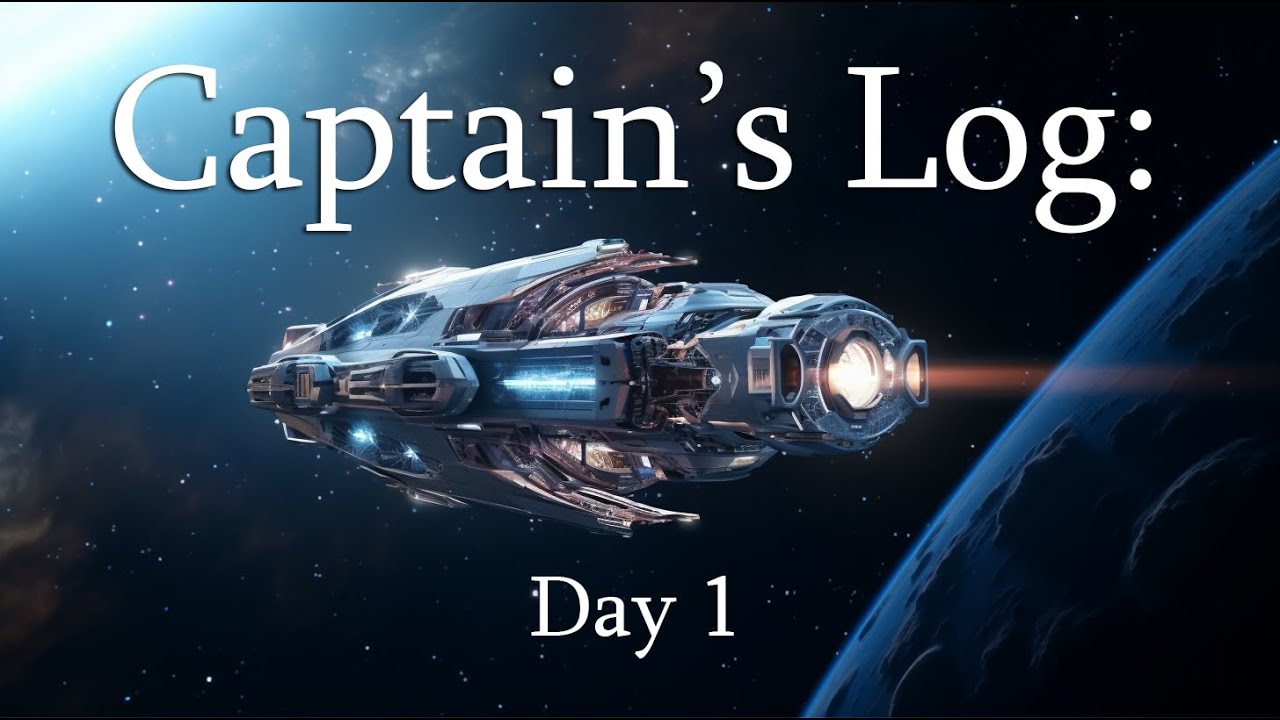 Captain's Log: Day 1 | Space Travel Short Story | Science Fiction Audiobook 