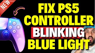 How to Fix PS5 Controller Blinking Blue Light