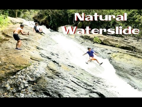 NATURAL WATERSLIDE RIVER!