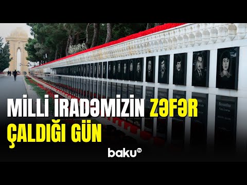 Qanlı 20 Yanvar faciəsindən 34 il ötür