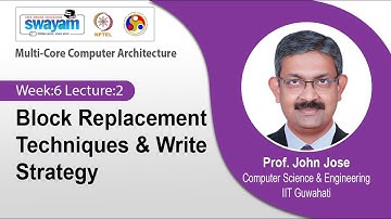 Lec 22: Block Replacement Techniques & Write Strategy