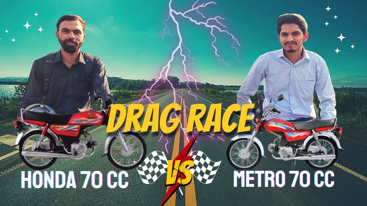 Drag Race | cd 70 vs metro 70 |drag race honda 70 vs metro 70 - YouTube