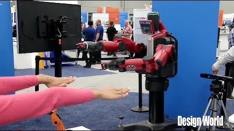 Robot imitates human motion with help from LabVIEW