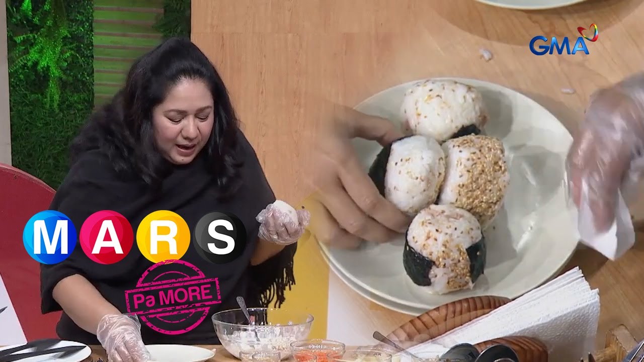 Shyr Valdez steps up her rice game with Filipino Onigiri | Mars Pa More
