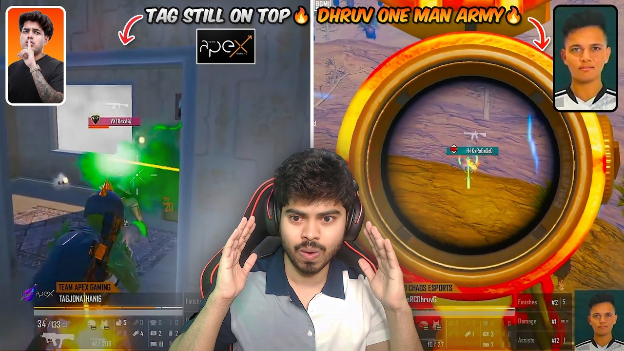 TAG STILL ON TOP #1 | DHRUVV ONE MAN ARMY 🔥