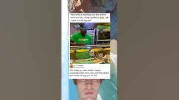First Time Ordering At Subway Leads To Hilarious Sandwich Choice