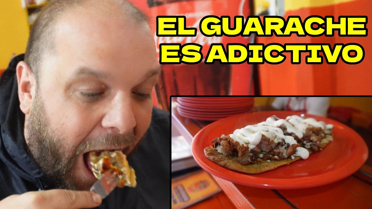 PRUEBO EL HUARACHE DESPUÉS DE ESCALAR PIRÁMIDES, LA COMIDA MEXICANA ESTÁ A OTRO NIVEL