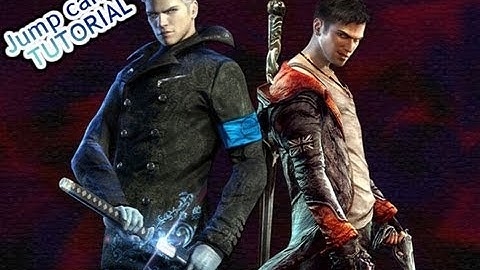 DmC Jump cancel TUTORIAL - Dante & Vergil - How to jump cancel in DmC