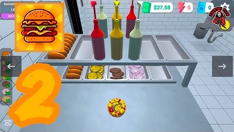 MY BURGER SHOP SIMULATOR|WALKTHROUGH|PART 2