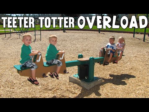 The Quad Teeter-Totter || Family Fun Pack
