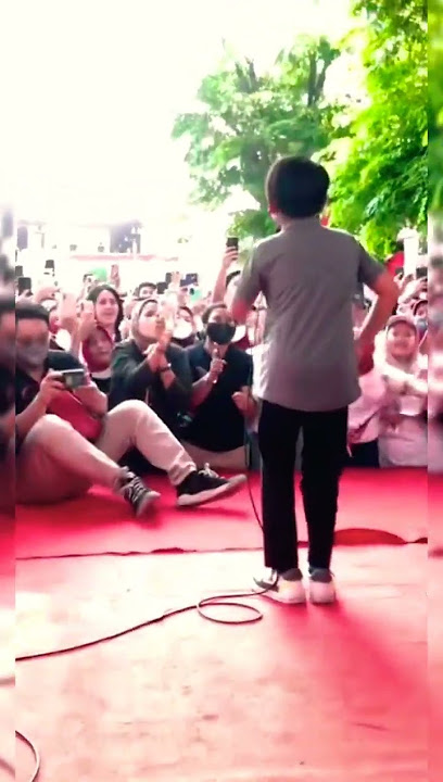 Joko Tingkir - Farel Prayoga di 17an para Menteri dan undangan