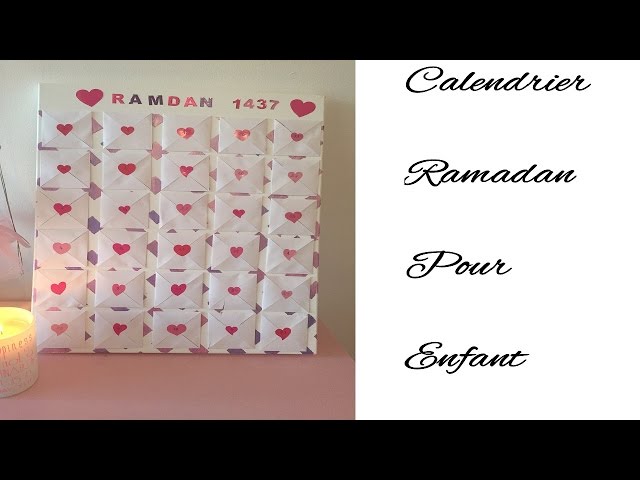 RAMADAN 2022 ☆ CALENDRIER DE L'AVENT ENFANT en LUNE🌙DIY DÉCO PRÉPARATIFS 