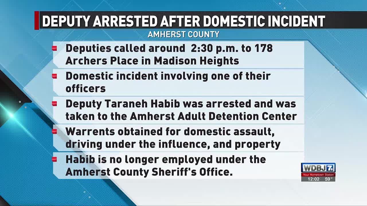 Amherst County Deputy Arrested - YouTube