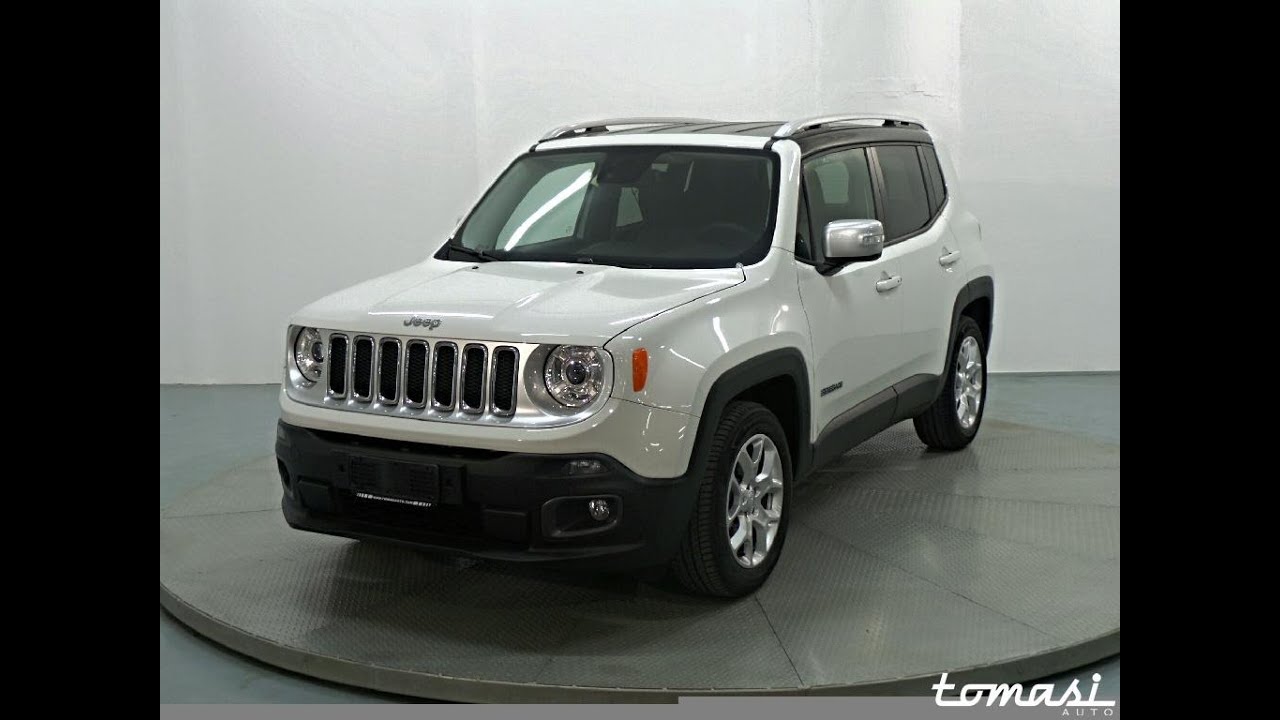 Jeep Renegade 1.6 Mjt Limited - Alpine White - YouTube