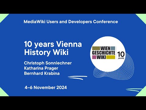 MediaWiki U&DCon Fall 2024