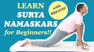 Learn Sun Salutations correctly | Best fat burning workout | Surya Namaskars | Mayur Karthik screenshot 5