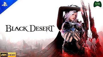 Black Desert - Walkthrough Gameplay 4K 2160p 60FPS Ultra HD