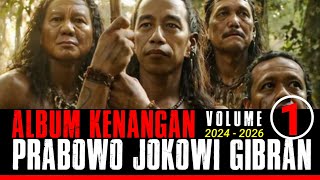 Prabowo Jokowi Gibran Memories Album Volume 1 (2024-2026) cover gularock