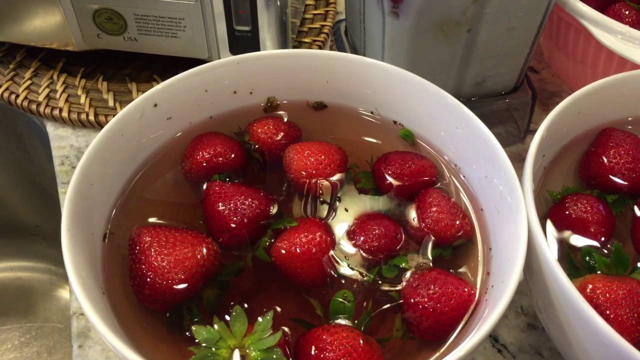 kangen water cleaning vegetables