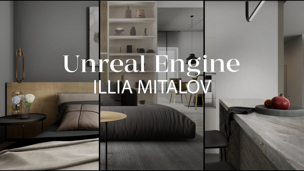 Интерьер в Unreal Engine | Итоговая работа Миталёва Ильи | ARHI.TEACH ...