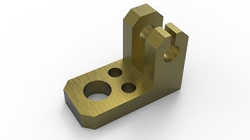 SolidWorks Tutorial -  Training Exercises for Beginners - 01.08 (New Series 2018)