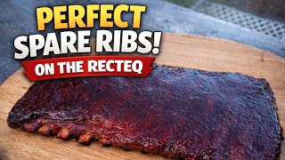 Perfect Spare Ribs on a Recteq Flagship 1600 Pellet Smoker 