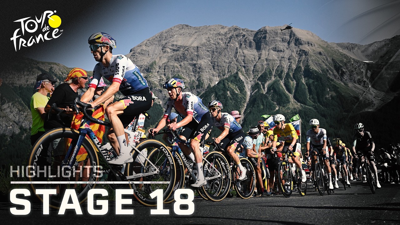 Tour de France 2026, Stage 18 | EXTENDED HIGHLIGHTS | 7/23/2026 | Cycling on NBC Sports