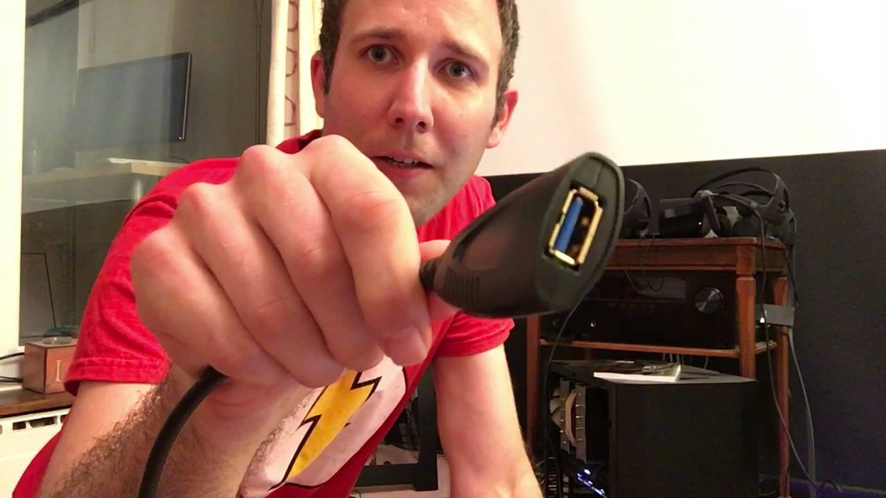 Oculus CV1 sensor USB3 extender group test YouTube