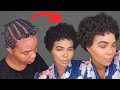 This Is How You Get The Best Curl Definition With Flat Twist Out On Natural Hair