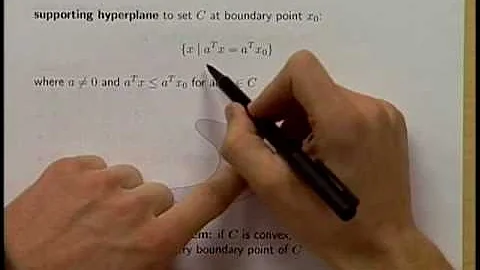 Lecture 2 | Convex Optimization I (Stanford)