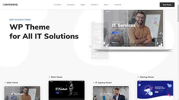 Integrio - IT Solutions and Services Company WordPress Theme      Sha