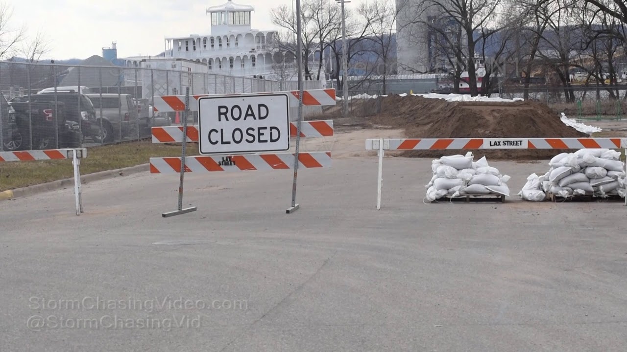 La Crosse Wisconsin, Mississippi River Flooding 4/2/2019 processed