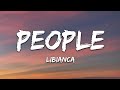 Libianca - People (Lyrics) Sped up