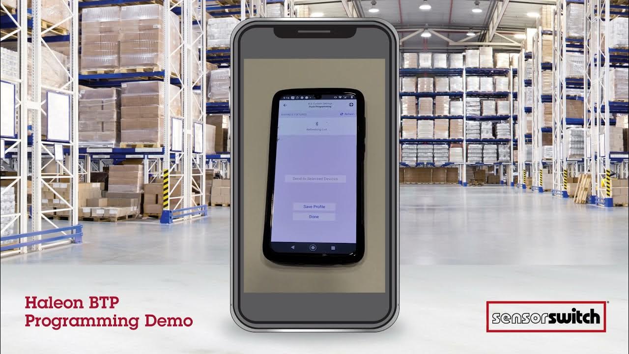 SensorSwitch™ Haleon BTP Programming Demo YouTube