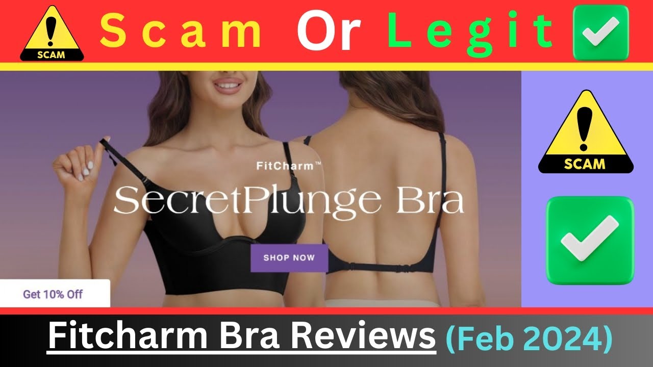 Fitcharm Bra Reviews (Feb 2024) Is Fitcharm.co Scam Or Legit