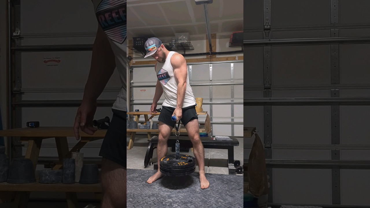 135lb Timed Holds for Grip Endurance | 