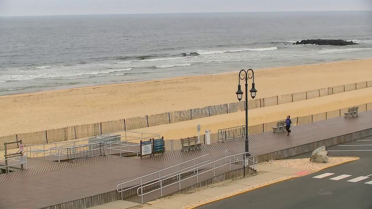 Live Surf Cam Belmar on NJBeachCams 03/12/20 YouTube