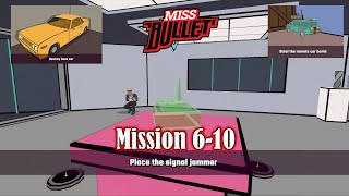 Miss Bullet : Cartoonish Shooter Mission 6-10 Gameplay Walkthrough screenshot 5
