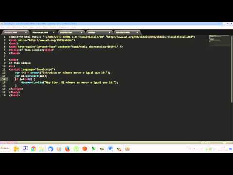Javascript UD02-04 If then simple
