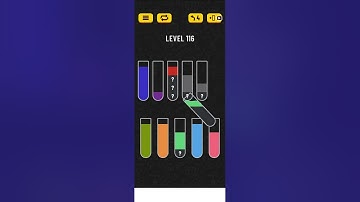 Water sort puzzle level 116