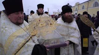 Крестный ход с мощами святителя Луки (Войно-Ясенецкого) в Архангельске